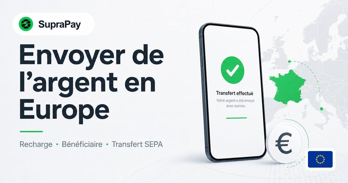 Envoyer de l'argent en Europe depuis le Cameroun, le Sénégal et l'Afrique