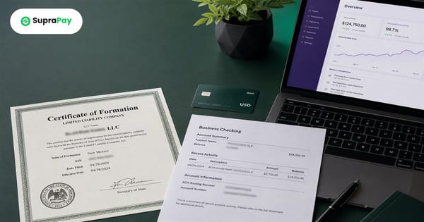 SupraBusiness : société américaine, compte en dollars et Stripe depuis l'Afrique